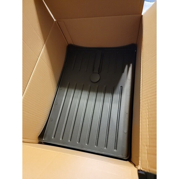 Stainless Steel Kitchen Dish Drying Rack w/ Utensil Holder & Drain Board Durable - Picture 3 of 5